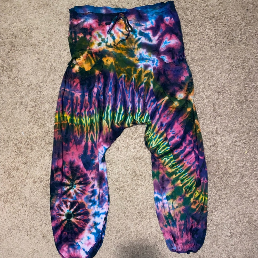 Mens tyedye pants